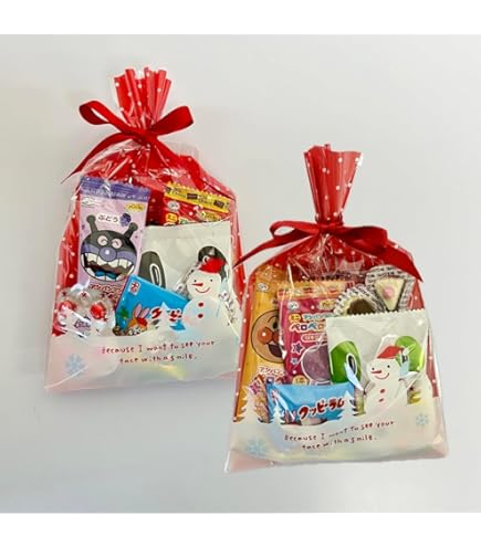 Amazon.co.jp: クリスマス お菓子 個包装 詰め合わせ 10袋セット プチ